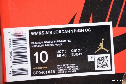 Hyperoad AIR HIGH WMNS UNC 1 CHICAGO JORDAN 0904